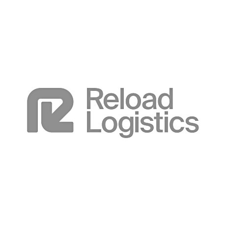 Reload Logistics logo - BW